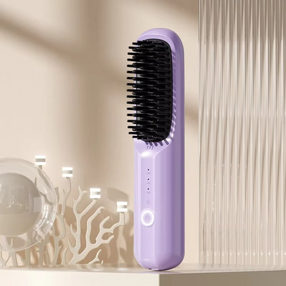 Fast USB Ceramic Hair Straightener Comb