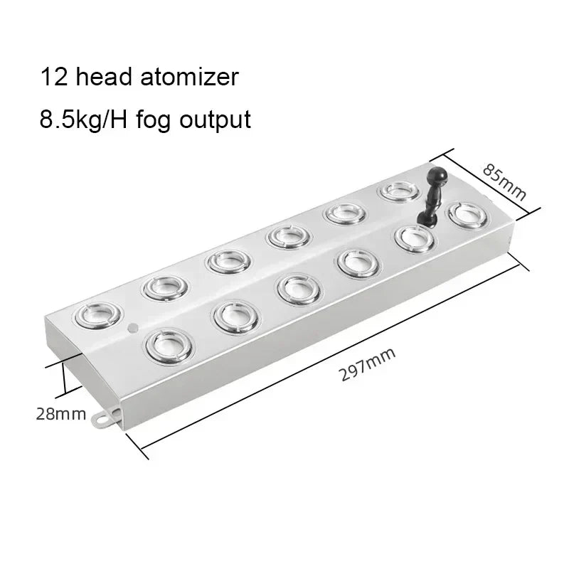Compact Cool Mist Air Humidifier Fogger - Halri