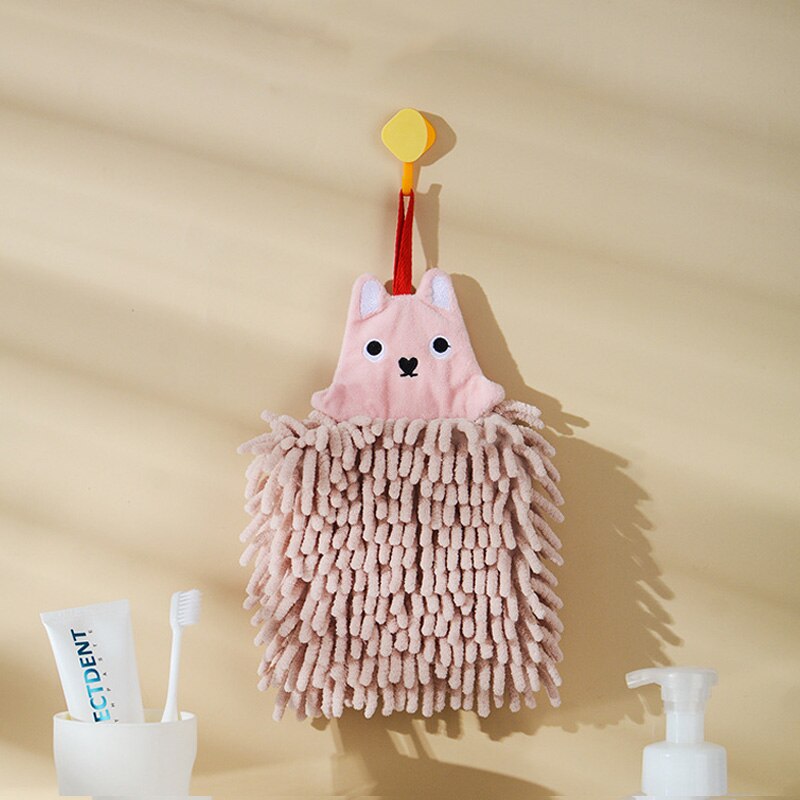 Fast Drying Cute Bear Soft Hand Towel