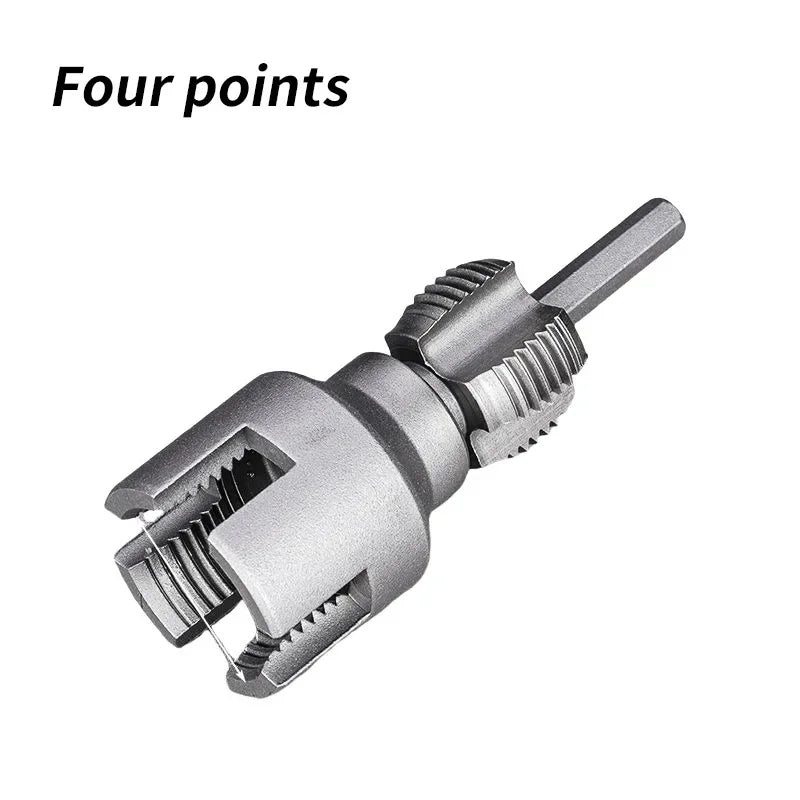 Pipe Threader & Edge Deburring Drill Bit Tool - Halri