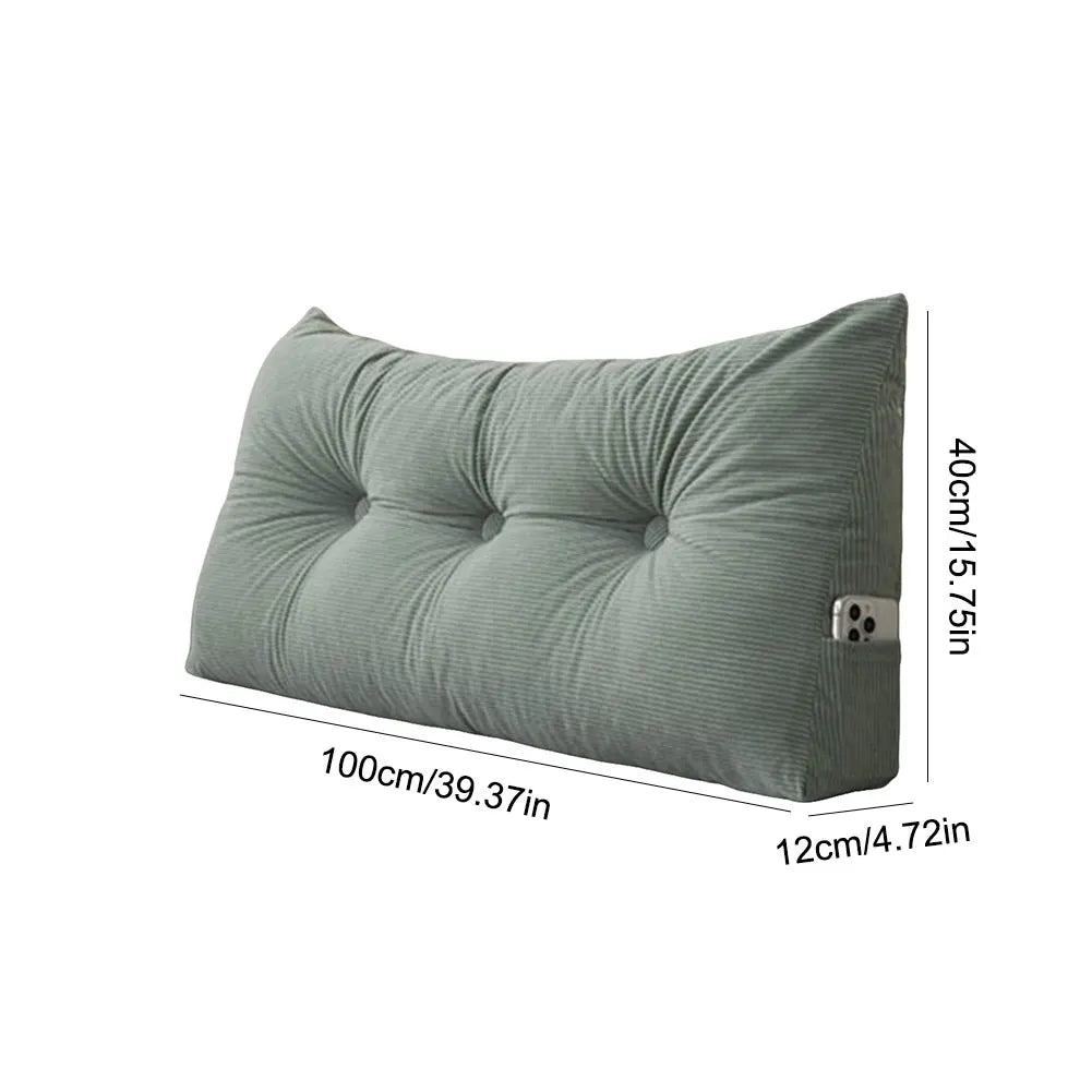 Comfortable Bed Wedge Pillow for Back Support