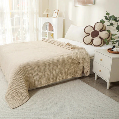 Soft Cotton Blanket for Bed and Sofa