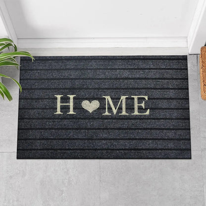 Simple Anti-Slip Letter Door Mat