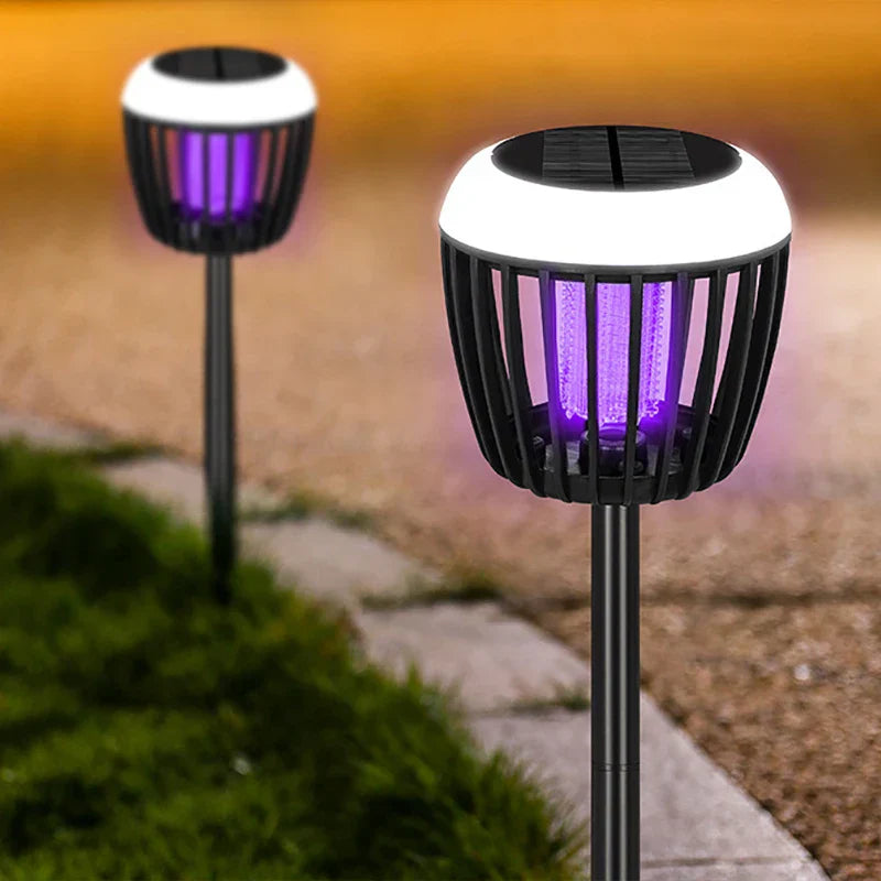 Outdoor Solar Bug Zapper Lamp with UV Light - Halri
