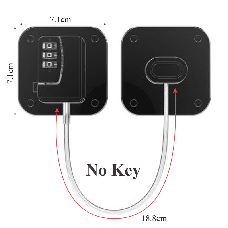 Childproof Easy Install Safety Cabinet Lock