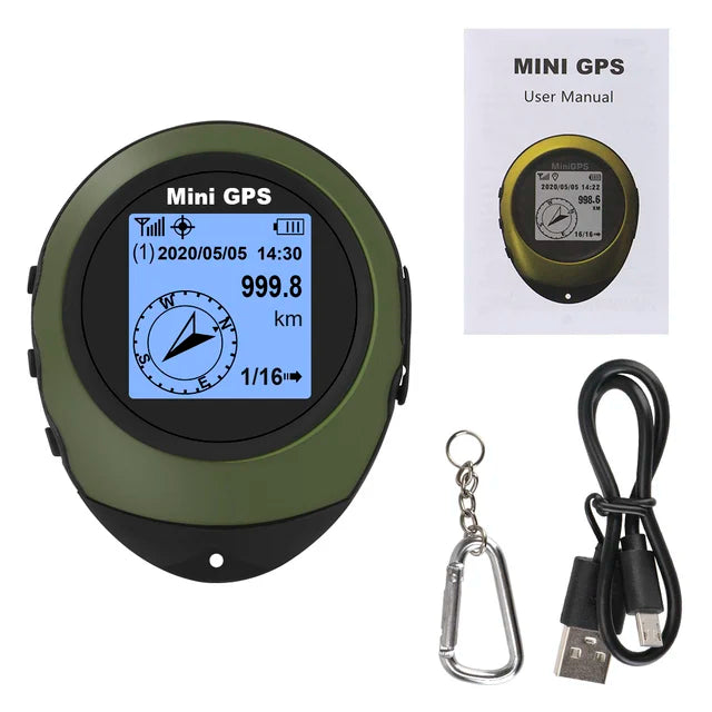 Portable GPS Navigation System Tracker Device