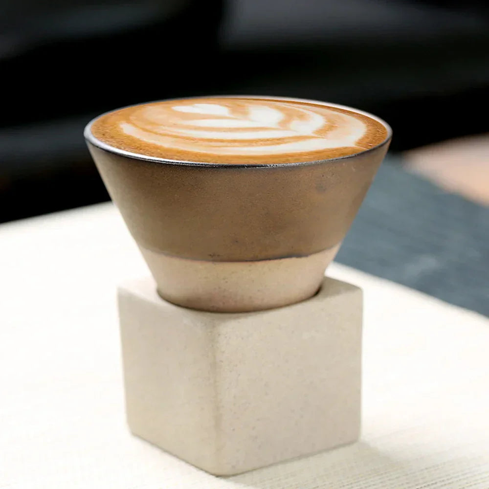 Small Vintage Ceramic Coffee Cup Set