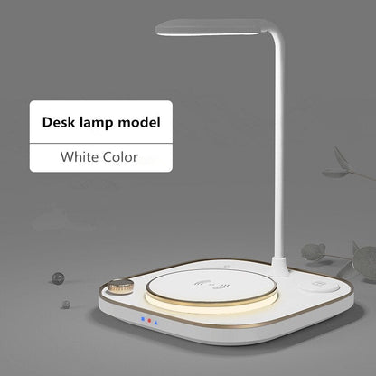 Bright Wireless Charging Lamp with LED Light