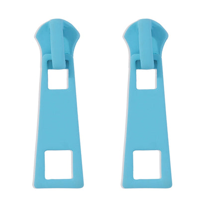 Fun Small Zip Earrings
