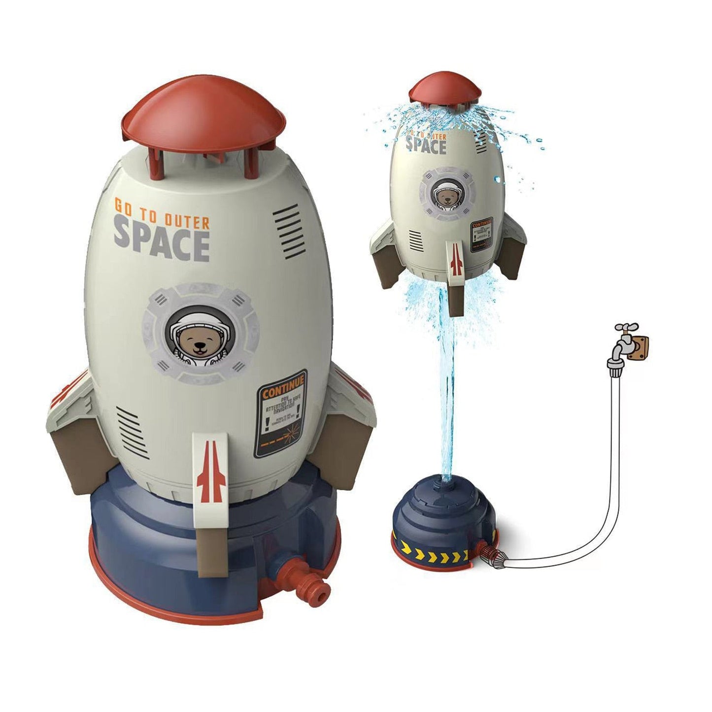 Fun Rocket Launcher Water Gun Toy for Kids - Halri