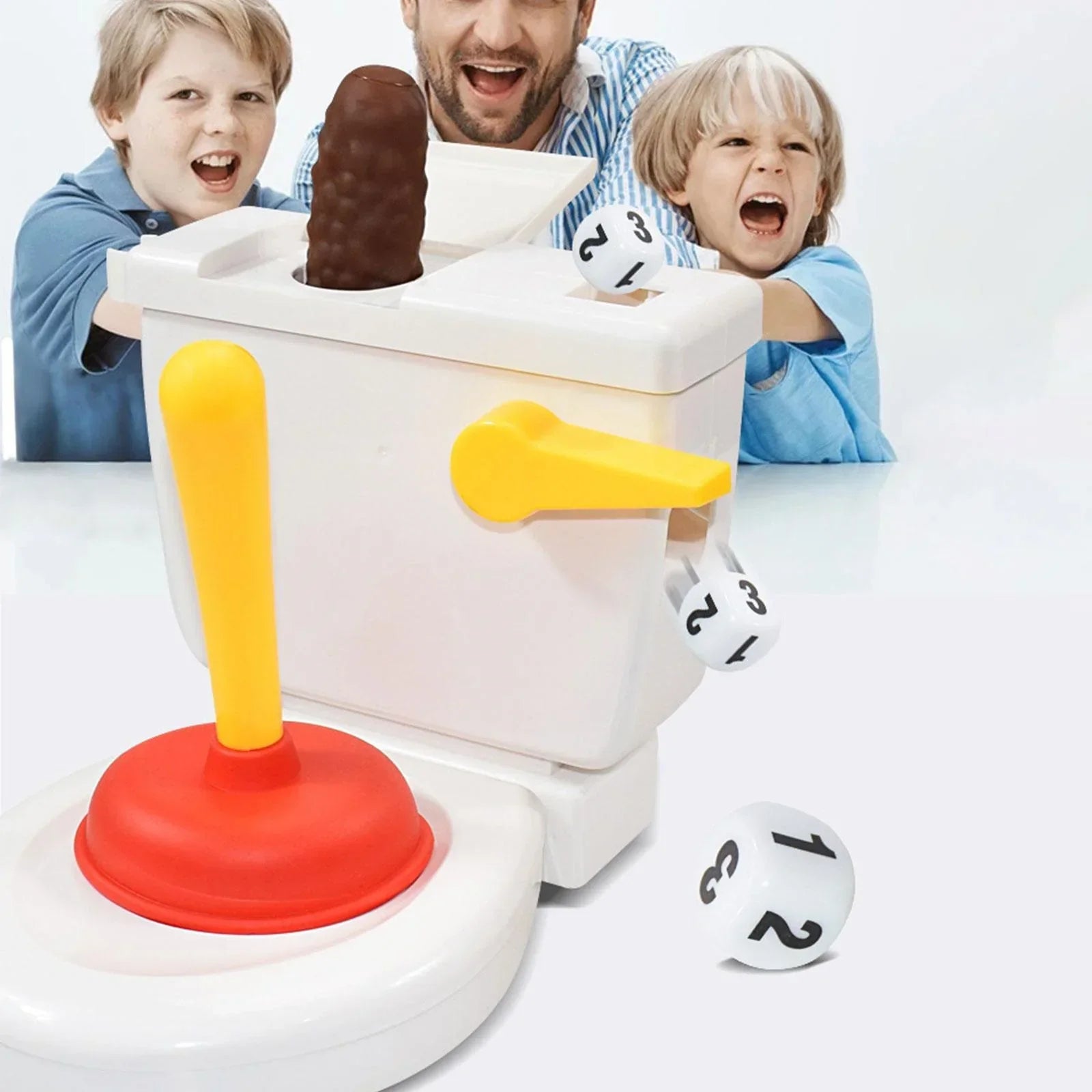 Funny Family Poop Throwing Game - Halri