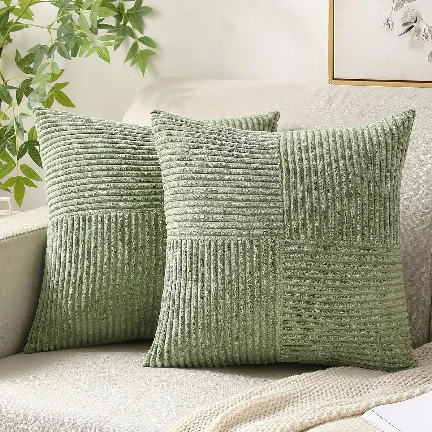 Decorative Home Cushion Covers Set of 2