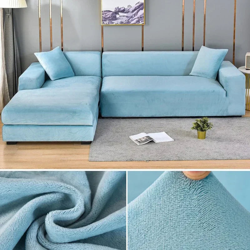Plush Soft Furniture Slipcover