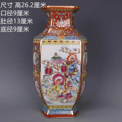 Traditional Chinese Ceramic Decor Vase