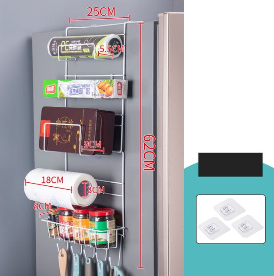 Halri | Space Saving Fridge Shelf Spice Holder