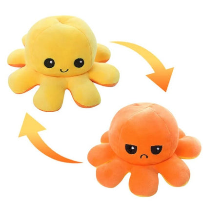 Fun Octopus Plush Toy with 2 Faces