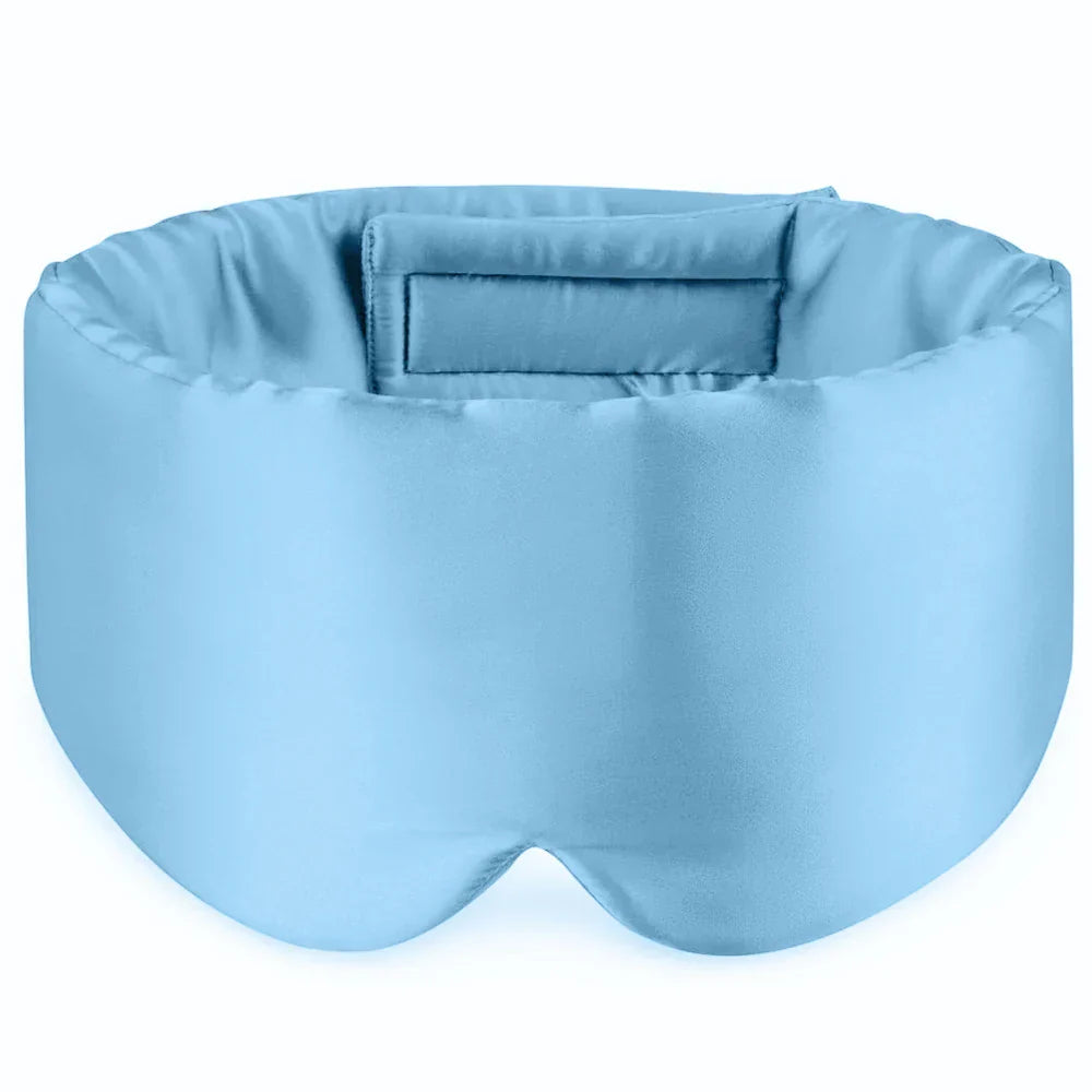 Luxury Silk Sleep Eye Mask for Travel and Relaxation