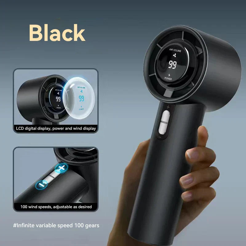 Compact USB Rechargeable Outdoor Fan - Halri