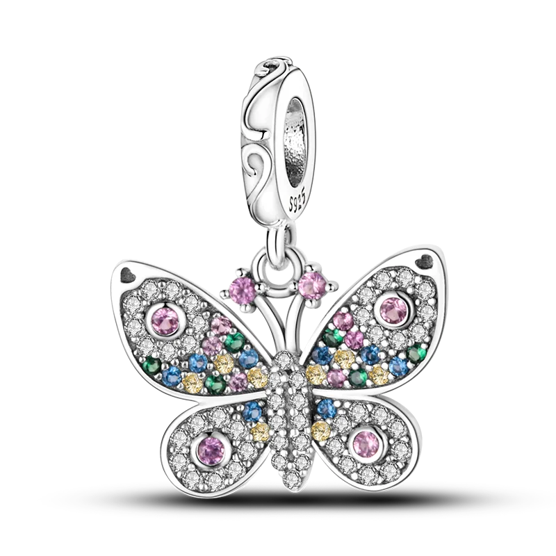 Colorful Animal Silver Charm Beads for Pandora Bracelet