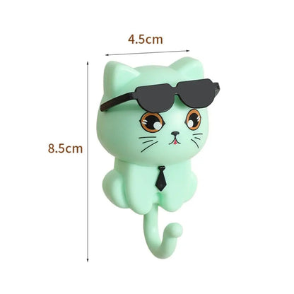Fun Cat Shaped Key Hooks