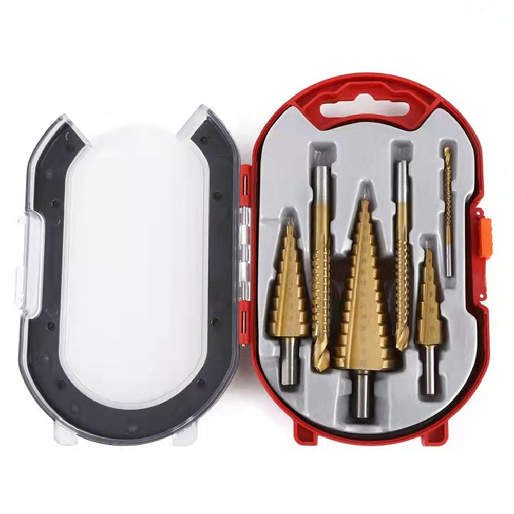Precise 6-Piece Metal Drill Bit Set - Halri