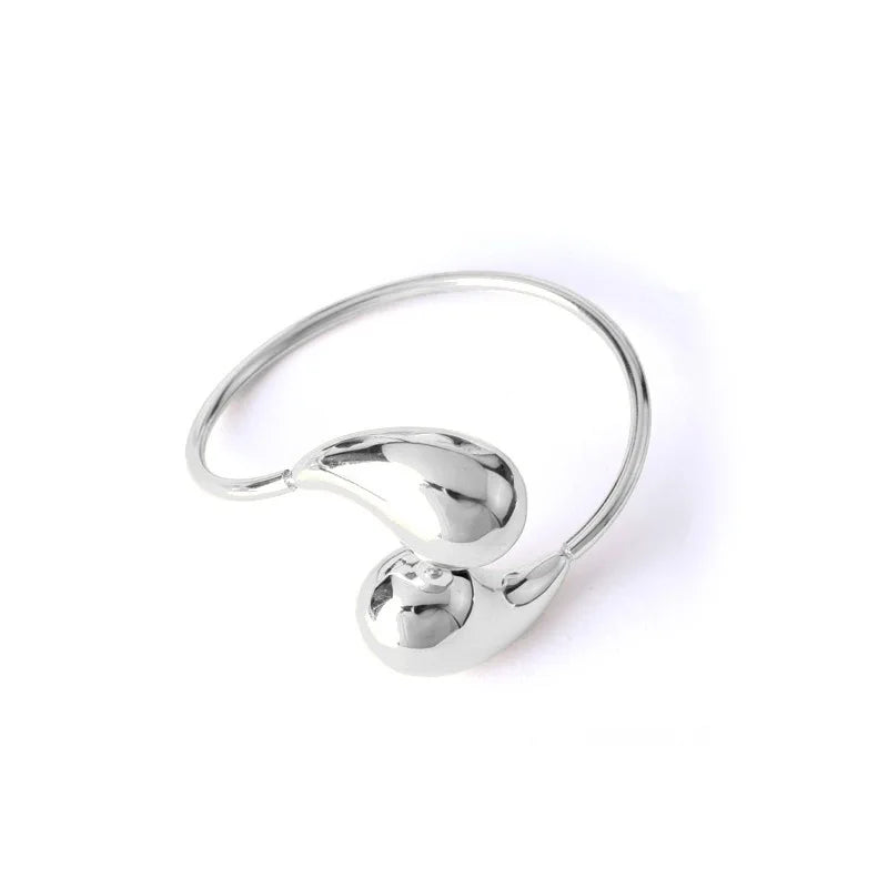 Stylish Drop Shaped Water Bangle Bracelet