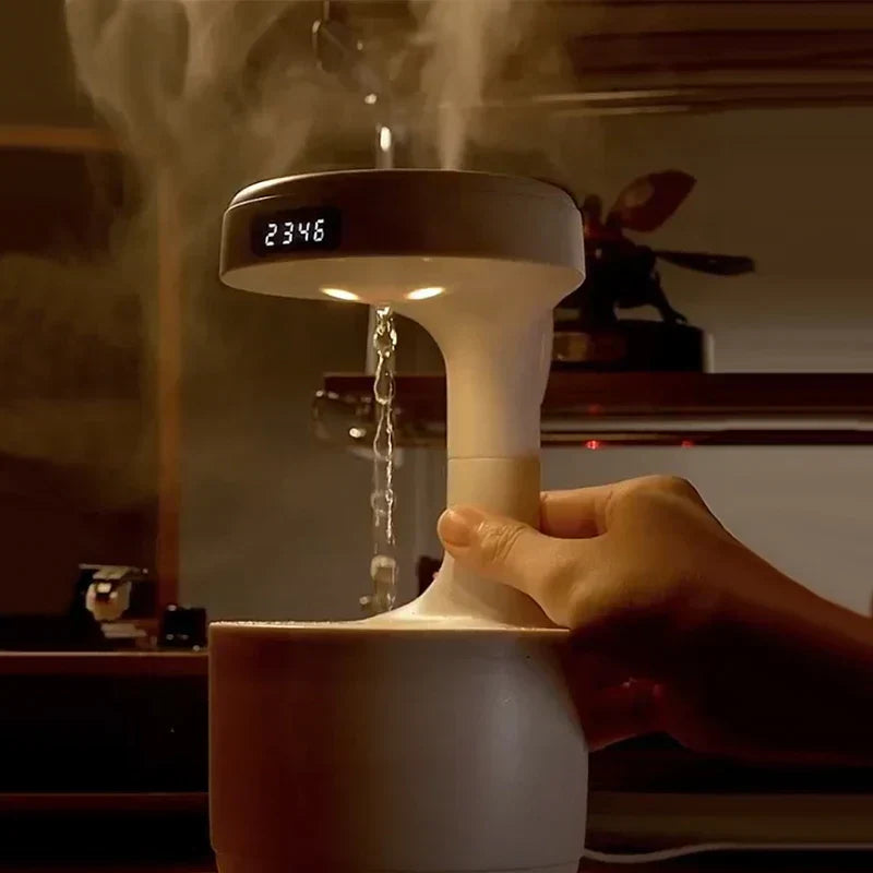 Compact Cool Mist Ultrasonic Night Light Humidifier - Halri