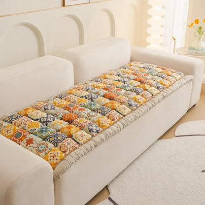 Colorful Boho Chic Throw Pillow Cushion