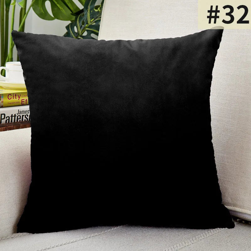 Soft Velvet Pillow Cover for Home Decor