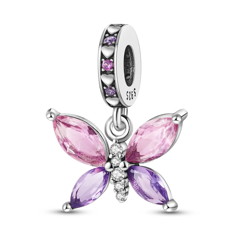 Colorful Animal Silver Charm Beads for Pandora Bracelet