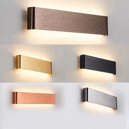 Contemporary LED Wall Light with Soft Warm Glow - Halri