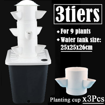 Easy Indoor Herb Hydroponic Garden Starter Kit