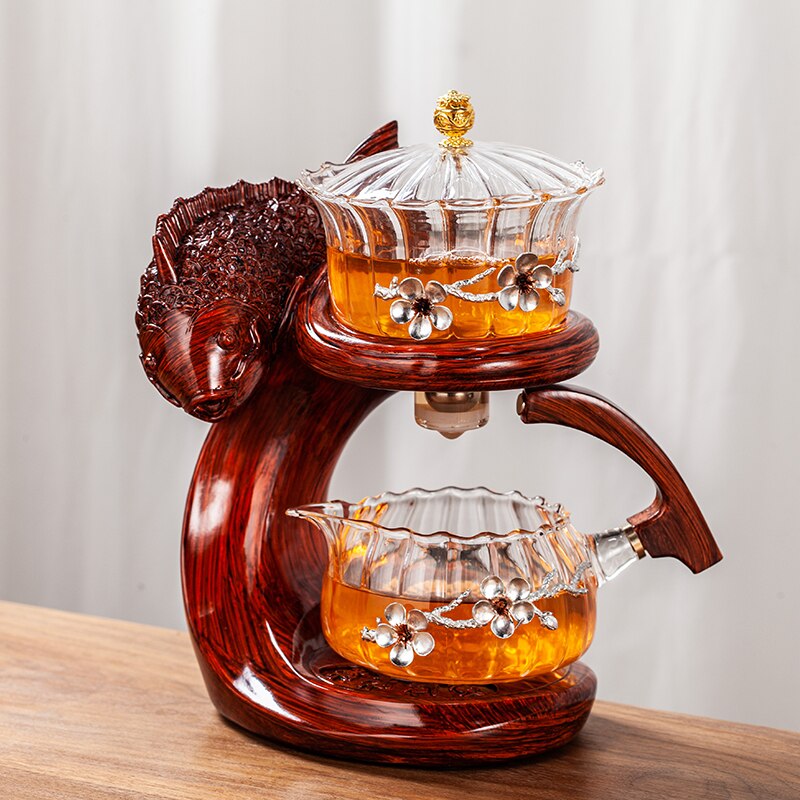 Ocean Blue Fish Shaped Magnetic Teapot
