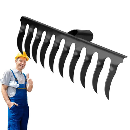 Strong Garden Lawn Rake Heavy Duty Yard Tool
