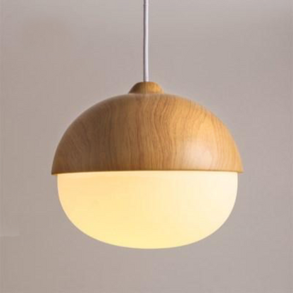 Scandinavian Glass Pendant Light with Adjustable Height – Modern Kitchen Hanging Light Fixture 5