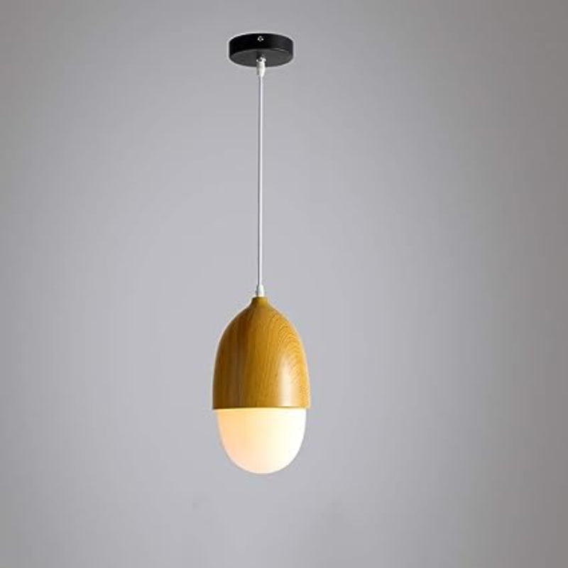 Scandinavian Glass Pendant Light with Adjustable Height – Modern Kitchen Hanging Light Fixture 6