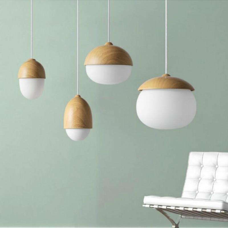 Scandinavian Glass Pendant Light with Adjustable Height – Modern Kitchen Hanging Light Fixture 7