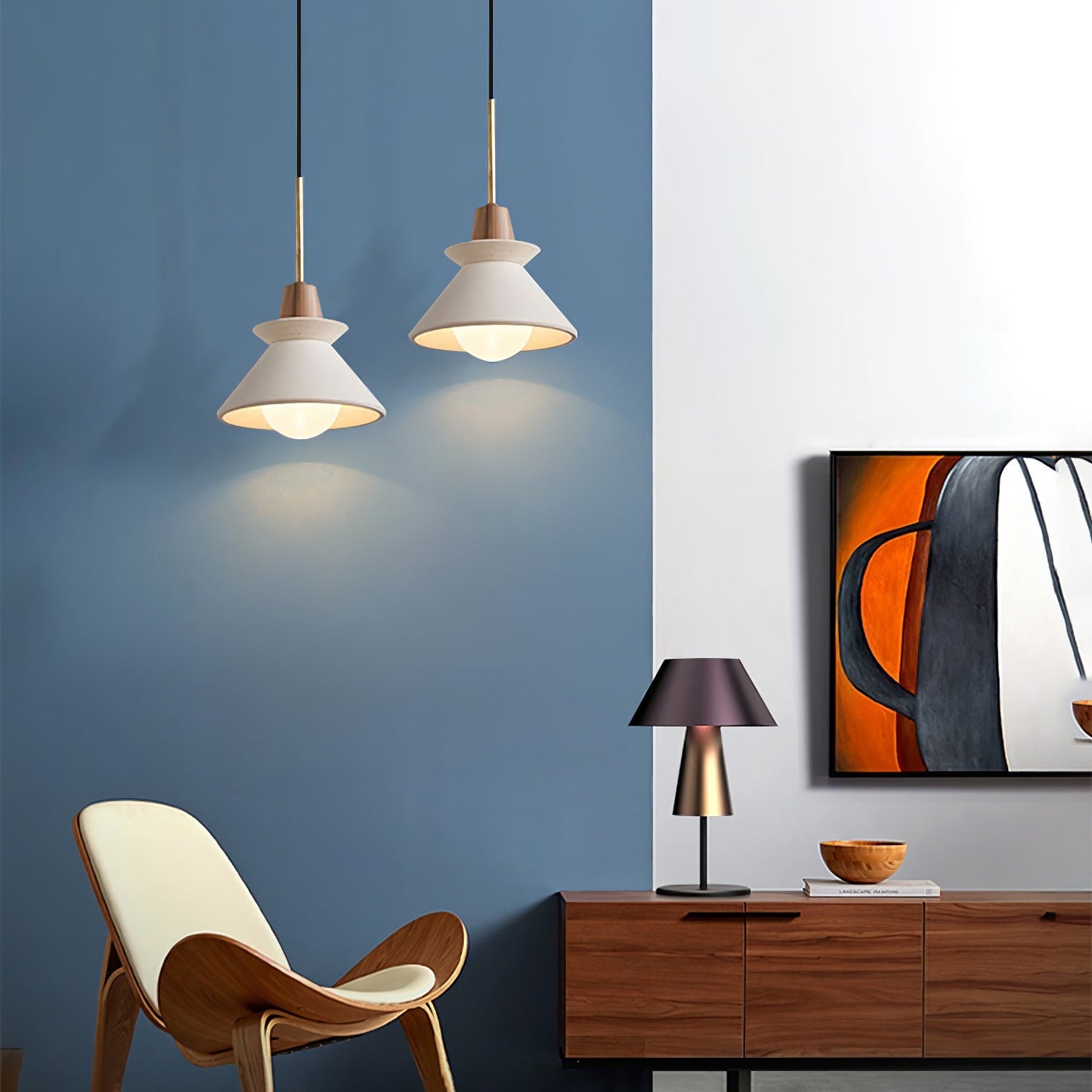 Modern Round Hanging Light