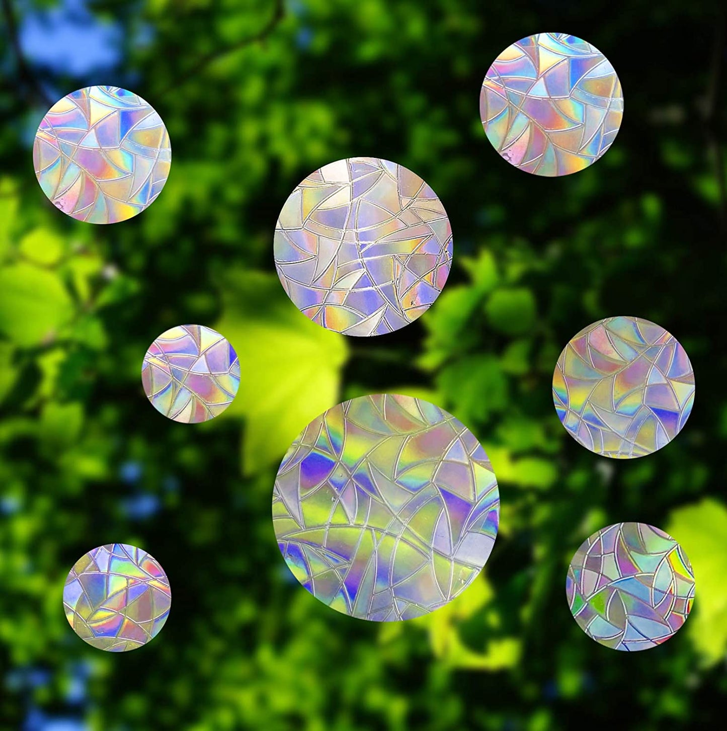 Colorful Glass Window Decor - Halri