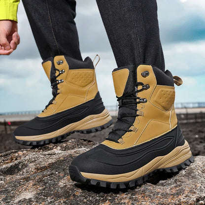 Insulated Waterproof Snow Boots for Men