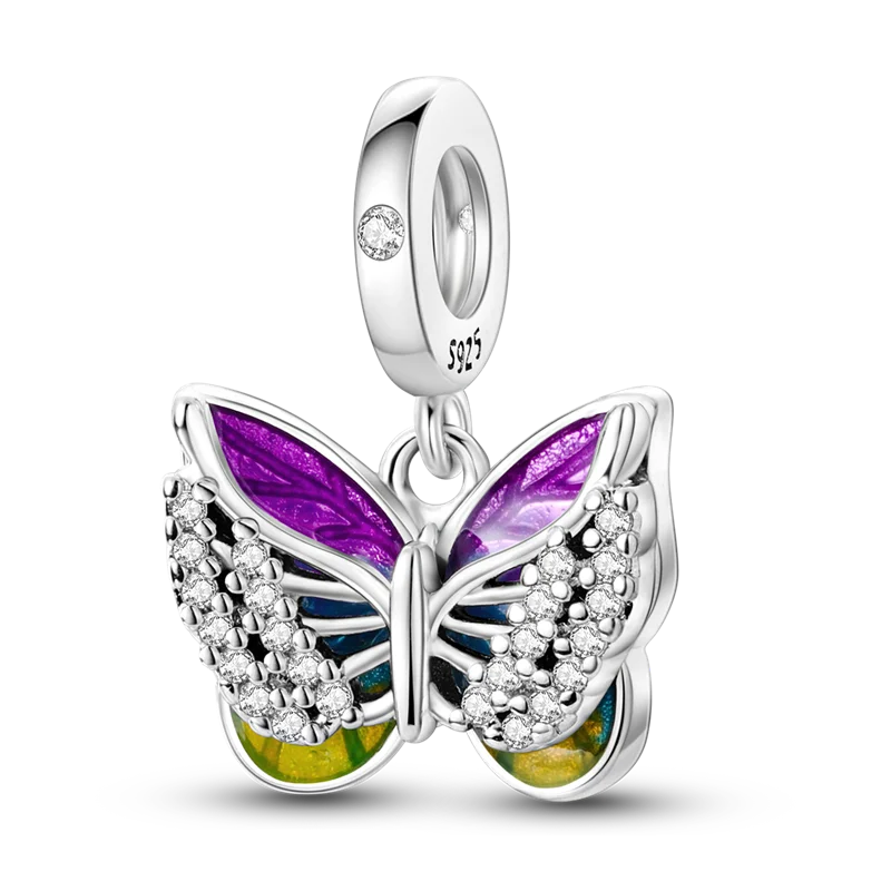 Colorful Animal Silver Charm Beads for Pandora Bracelet