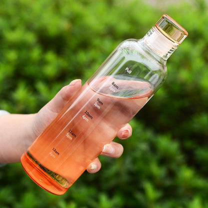 Durable Thermal Insulated Glass Water Bottle