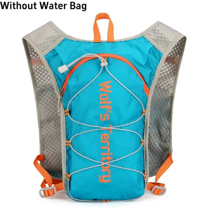 Lightweight Running Water Vest With Reflective Straps