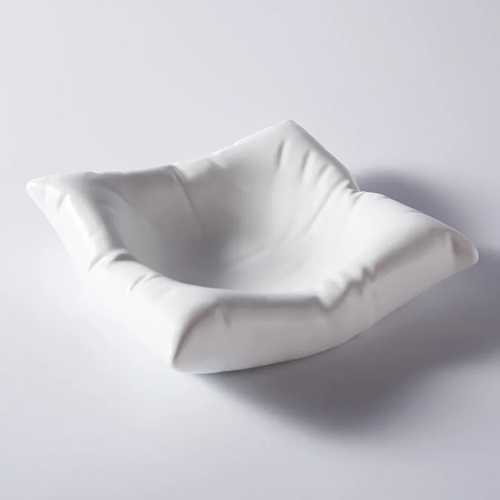 Decorative Ceramic Oval Serving Plate