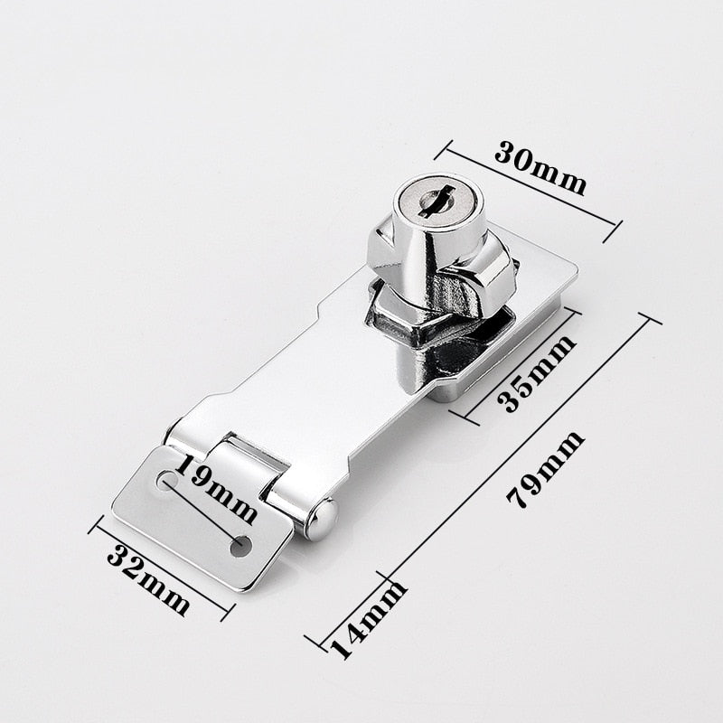 Sturdy Metal Large Duty Cabinet Lock