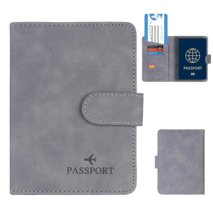 Stylish RFID Passport Holder for Men and Women