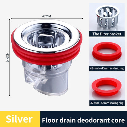 Effective Bathroom Drain Odor Stopper Plug