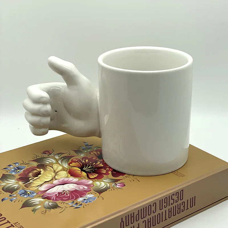 Colorful Grip Ceramic Coffee Mug - Halri