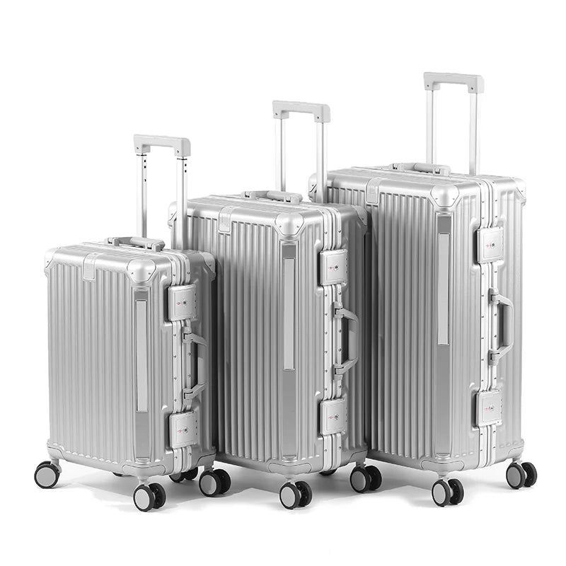 Durable Aluminum Luggage Case - Halri
