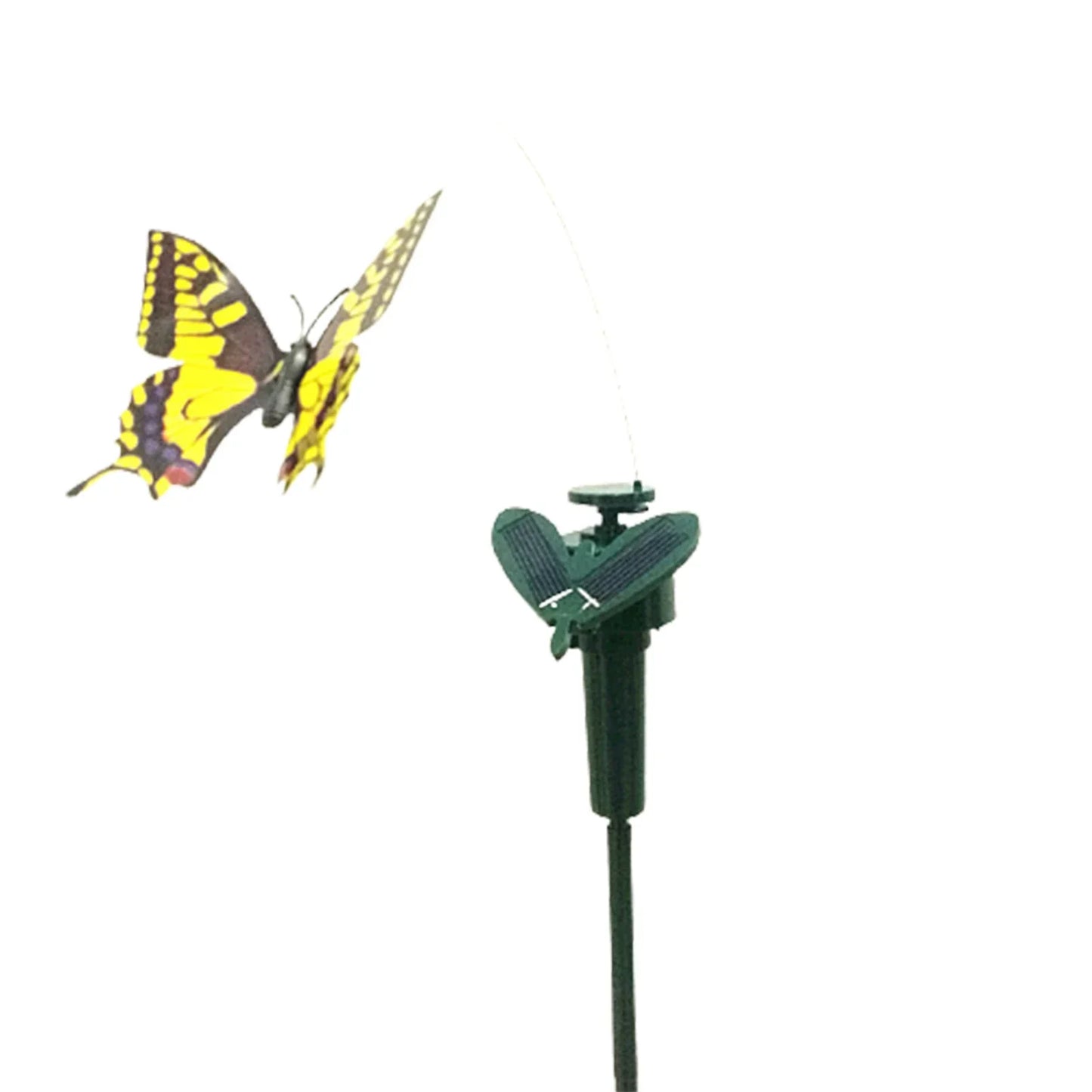 Colorful Solar Garden Stake with Rotating Bird Decoration